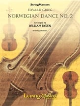 Norwegian Dance No. 2 Orchestra sheet music cover
